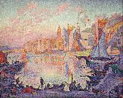 Paul Signac The Port of Saint-Tropez (mk09) painting
